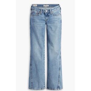 Levi's Noughties Bootcut Low-Rise Fit Jeans Blue Denim Size 29 Y2K